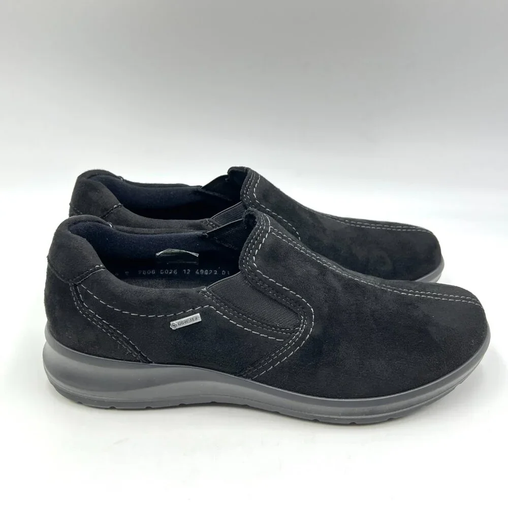 Ara Womens Size 6.5 US 4‎ UK Theo Black Comfort Loafers Shoes
